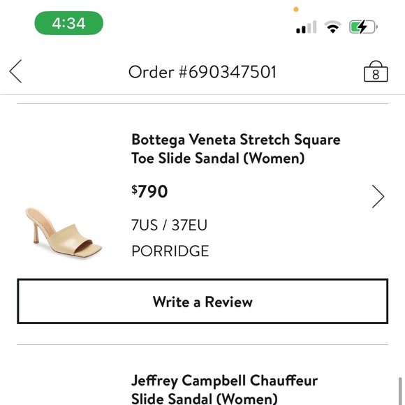 BOTTEGA VENETA
Beige Stretch Heeled Mules - Picture 4 of 6